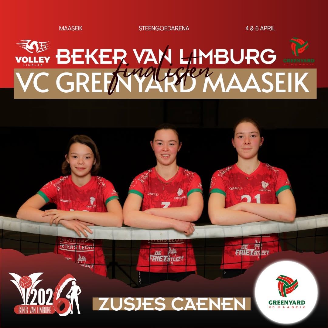 The Caenen sisters: Limburg Cup finalists.