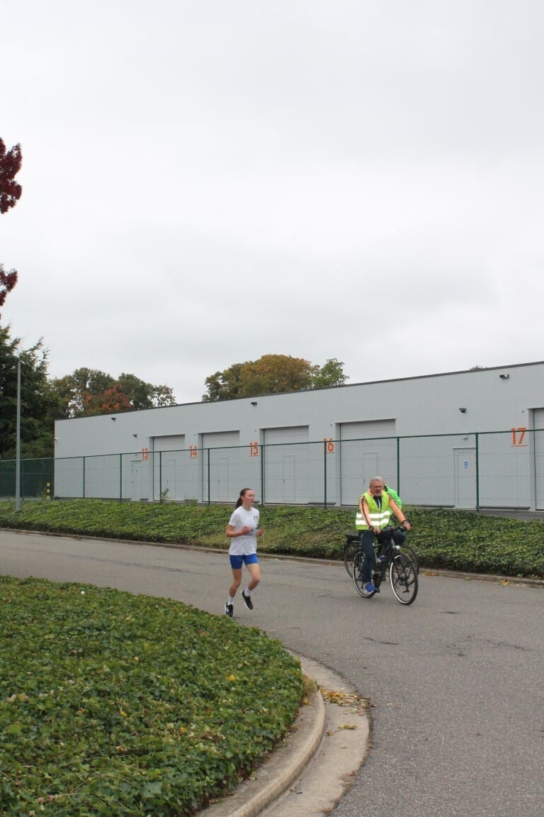 Fien running at Mosa-RT.